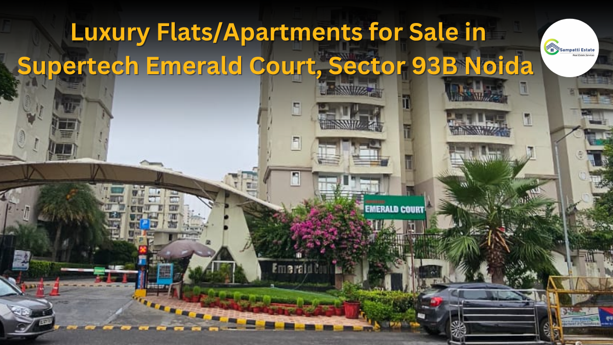 Flats/Apartment for Sale in Supertech Emerald Court, Sector 93A Noida